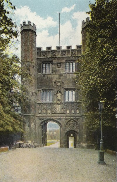 Trinity College Great Gate by English Photographer